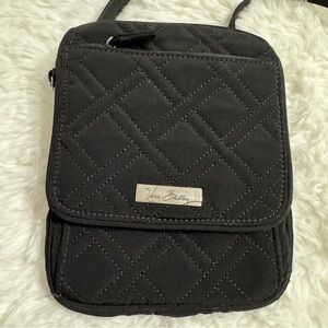Vera Bradley Black Small Crossbody Purse